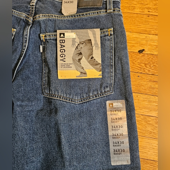 Levi's VTG NWT 2004 Mens Size 34X30 Baggy Fit Silver Tab - Picture 5 of 9